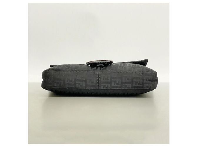 Borsa a secchiello Fendi Zucchino Mamma Nero - vista 3