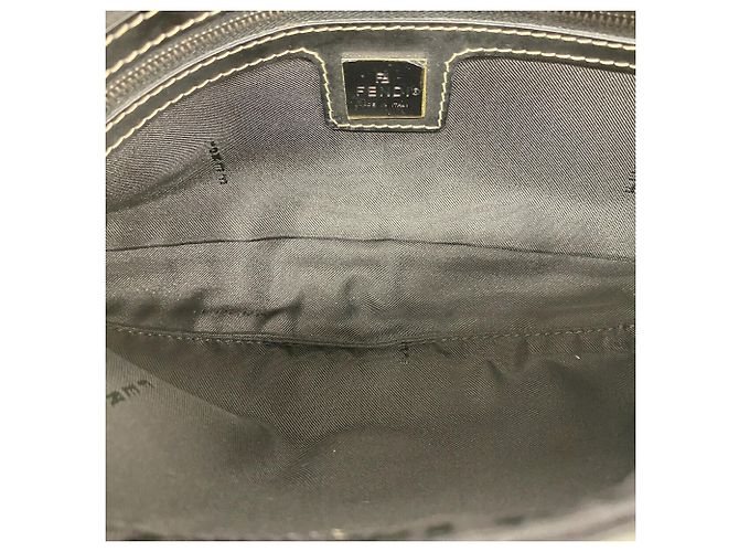 Borsa a secchiello Fendi Zucchino Mamma Nero - vista 4