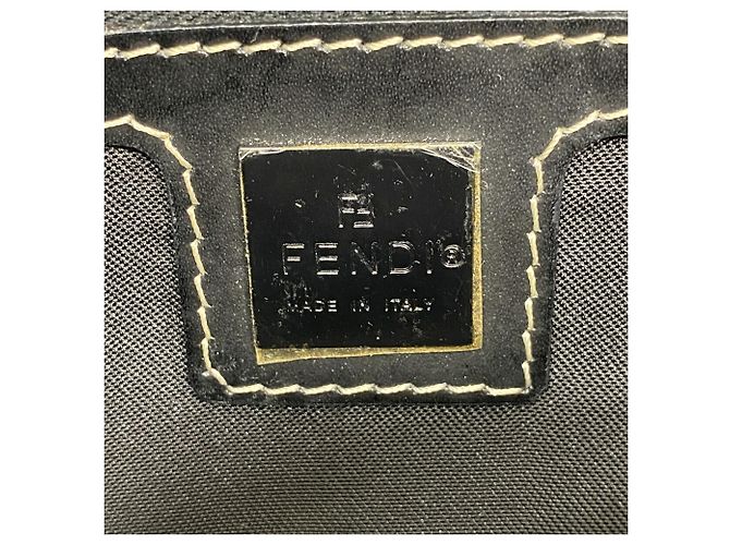 Borsa a secchiello Fendi Zucchino Mamma Nero - vista 5