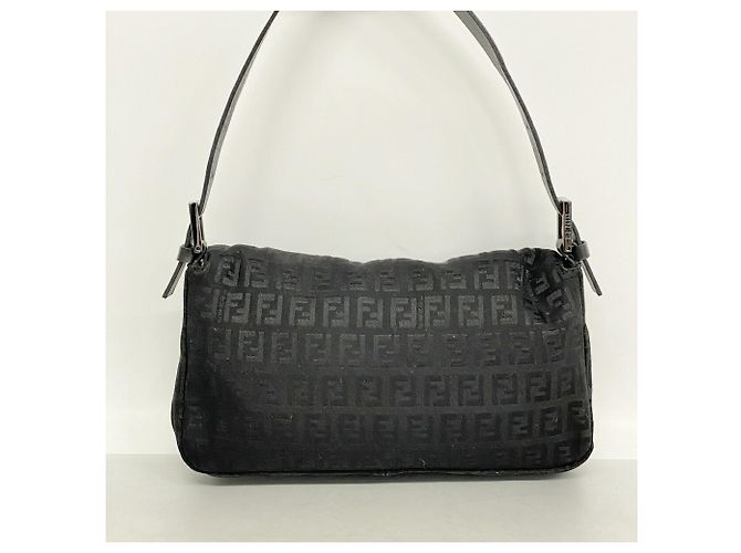 Borsa a secchiello Fendi Zucchino Mamma Nero - vista 9