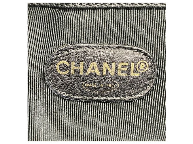 Borsa a tracolla Chanel Triple Coco Chain Nero - vista 5