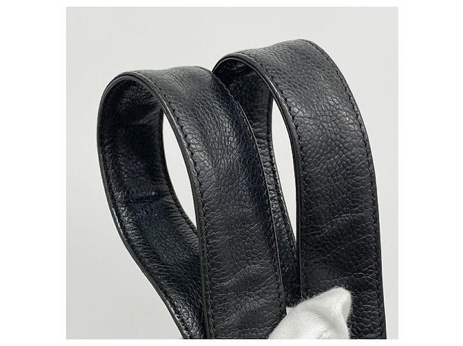 Borsa a tracolla Chanel Triple Coco Chain Nero - vista 9