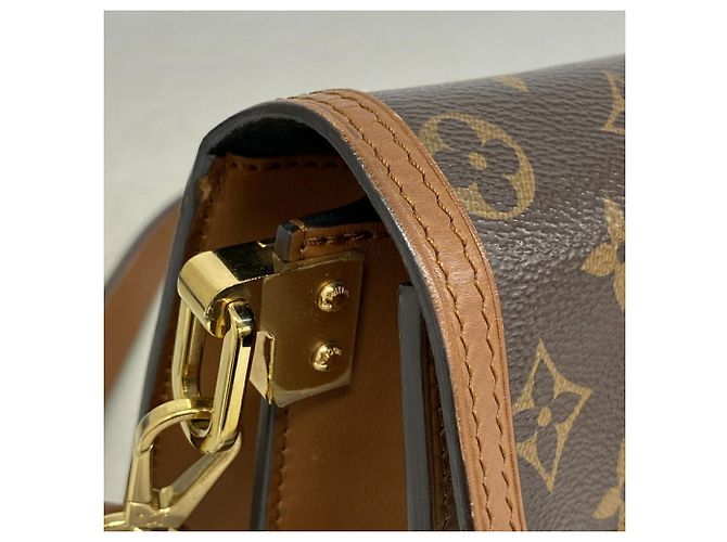Louis Vuitton Monogram Reverse Dauphine MINI Shoulder Bag Brown - view 8