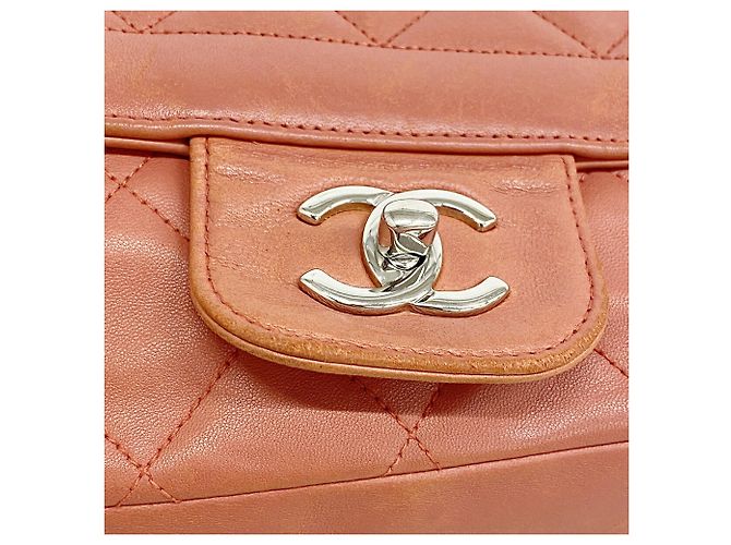 Chanel Matelassé Schultertasche rot - Ansicht 10