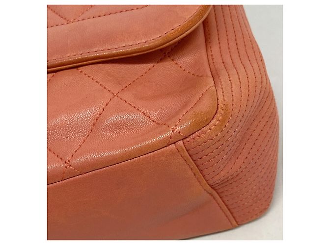 Chanel Matelassé Schultertasche rot - Ansicht 6