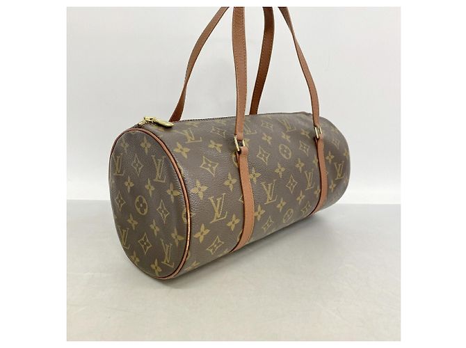 Borsa Louis Vuitton Monogram Papillon 30 Marrone - vista 2