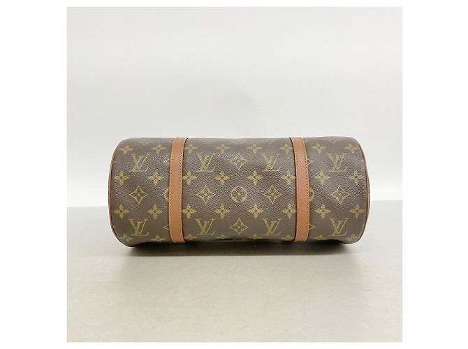 Borsa Louis Vuitton Monogram Papillon 30 Marrone - vista 3