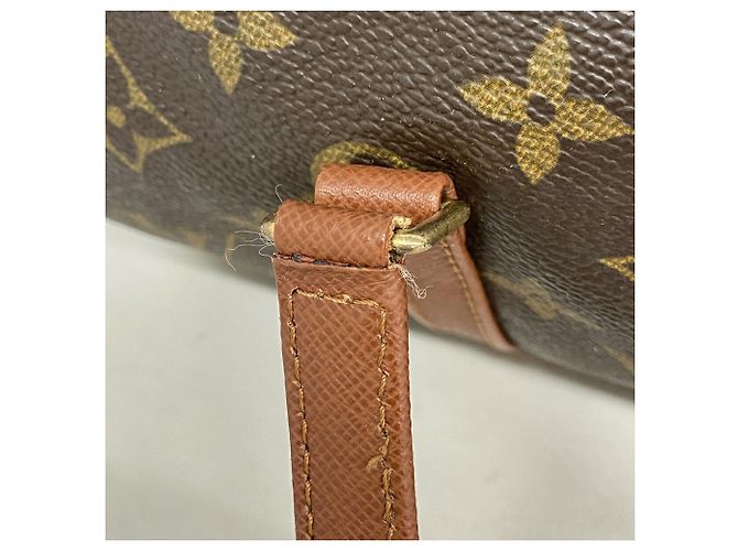 Borsa Louis Vuitton Monogram Papillon 30 Marrone - vista 7