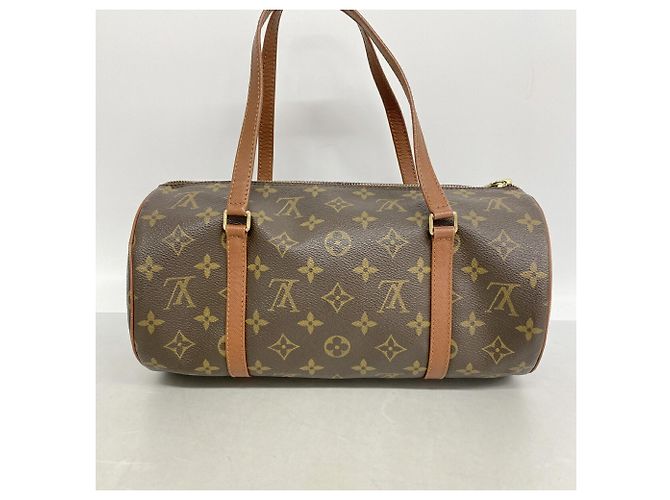 Borsa Louis Vuitton Monogram Papillon 30 Marrone - vista 9