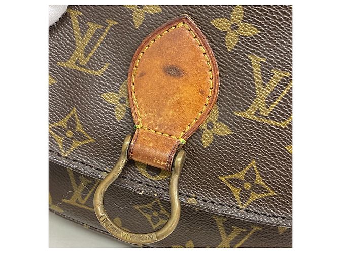 Sac à épaule Louis Vuitton Monogram Mini Saint Cloud Marron - vue 12