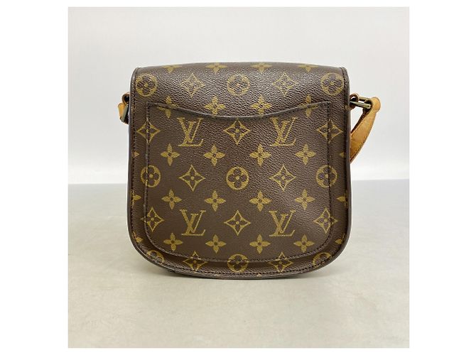 Sac à épaule Louis Vuitton Monogram Mini Saint Cloud Marron - vue 13