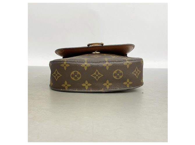 Sac à épaule Louis Vuitton Monogram Mini Saint Cloud Marron - vue 3