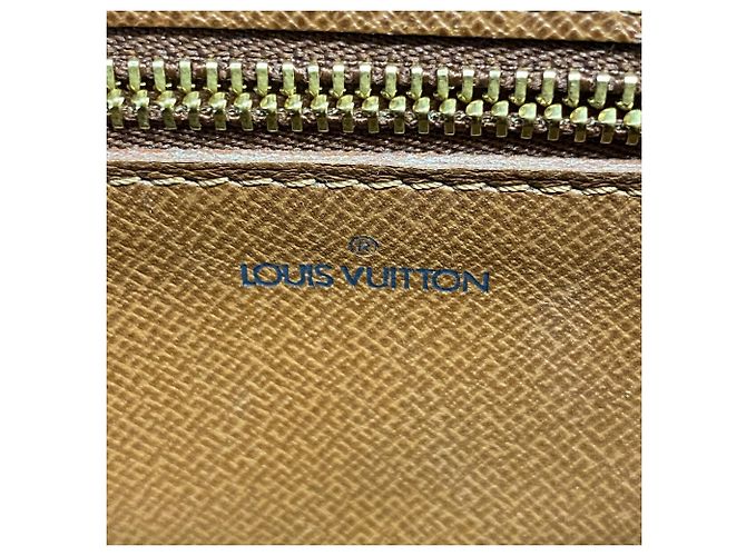 Sac à épaule Louis Vuitton Monogram Mini Saint Cloud Marron - vue 5