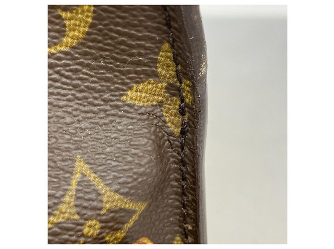 Sac à épaule Louis Vuitton Monogram Mini Saint Cloud Marron - vue 7