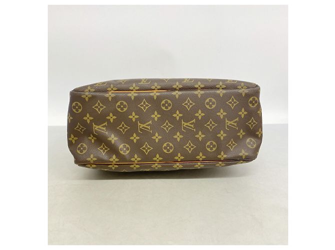 Sac à main Louis Vuitton Monogram Deauville Marron - vue 3