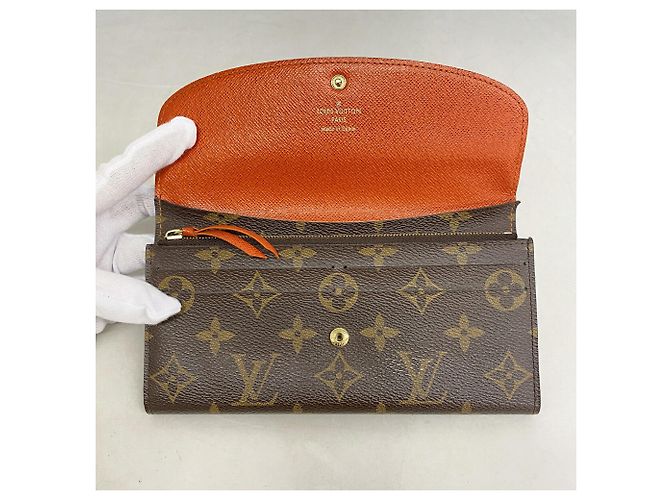 Louis Vuitton Monogram Portefeuille Emilie Long Wallet - vista 8