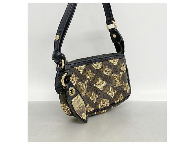 Louis Vuitton Monogram Eclipse Mini Pochette Accessoires Multicolore - vue 2