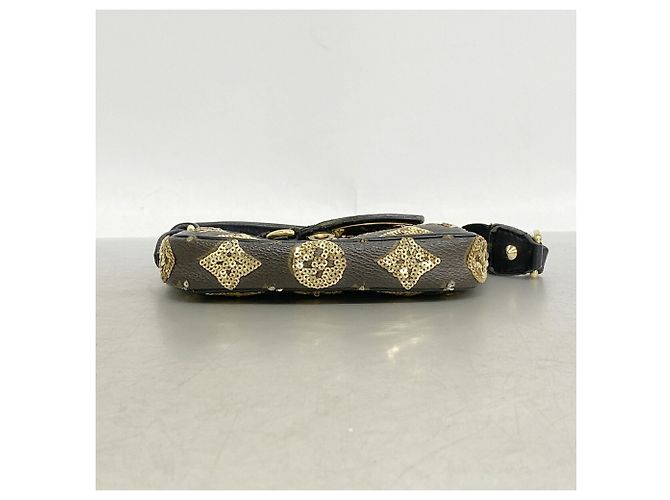 Louis Vuitton Monogram Eclipse Mini Pochette Accessoires Multicolore - vue 3
