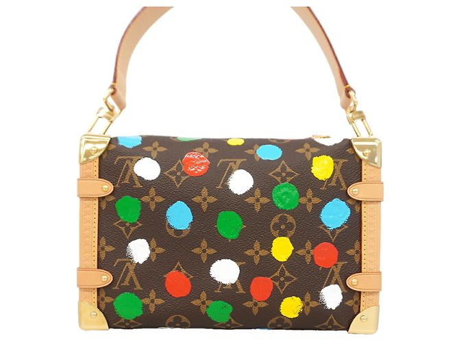 Louis Vuitton Monogram Painted Dot Handbag Brown Multiple colors - view 9
