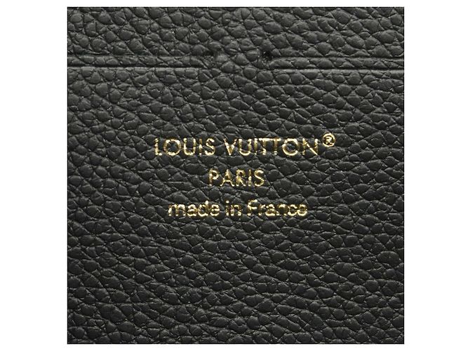 Louis Vuitton Monogram Empreinte Portefeuille Clemence Long Wallet Nero - vista 4