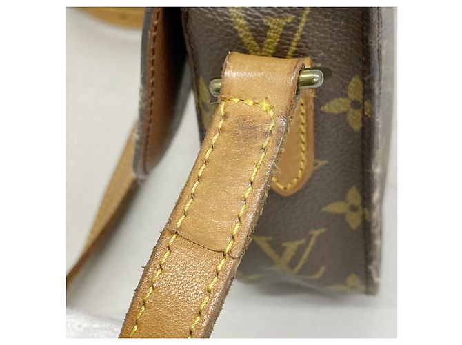 Sac à épaule Louis Vuitton Monogram Mini Saint Cloud Marron - vue 10