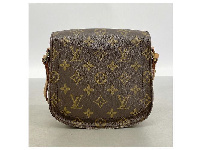 Sac à épaule Louis Vuitton Monogram Mini Saint Cloud Marron - vue 12