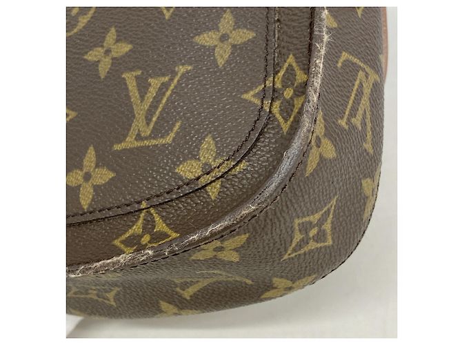 Sac à épaule Louis Vuitton Monogram Mini Saint Cloud Marron - vue 6