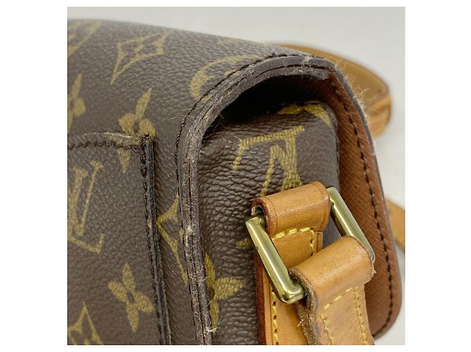 Sac à épaule Louis Vuitton Monogram Mini Saint Cloud Marron - vue 7