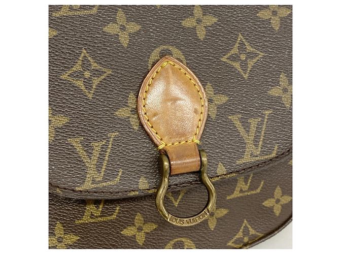 Sac à épaule Louis Vuitton Monogram Mini Saint Cloud Marron - vue 9