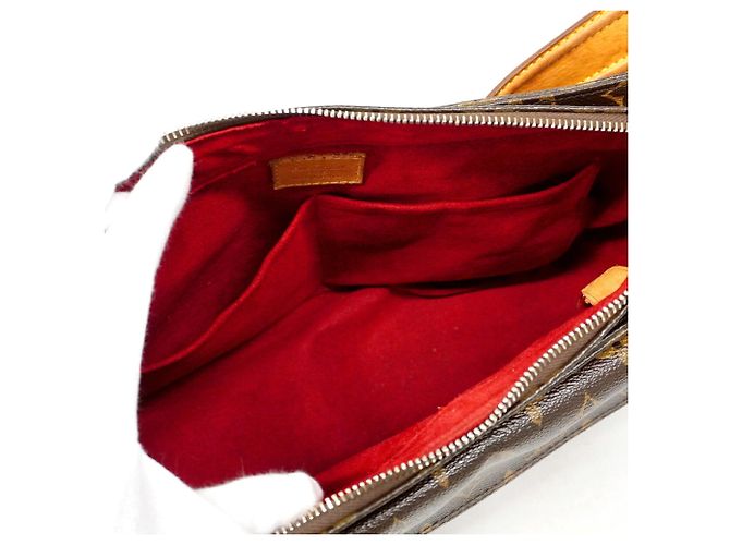 Bolso de hombro Louis Vuitton Monogram Vivacite GM Castaño - vista 4
