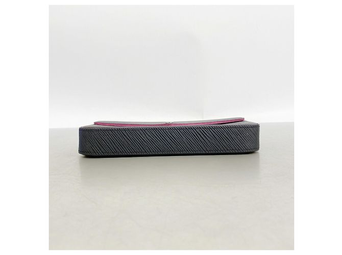 Louis Vuitton Epi Leather Pochette Felicie Negro Rosa - vista 3
