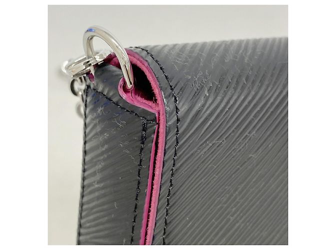 Louis Vuitton Epi Leather Pochette Felicie Negro Rosa - vista 7