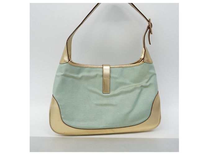 Gucci Jackie Schultertasche 001 3306 Golden Hellblau - Ansicht 13
