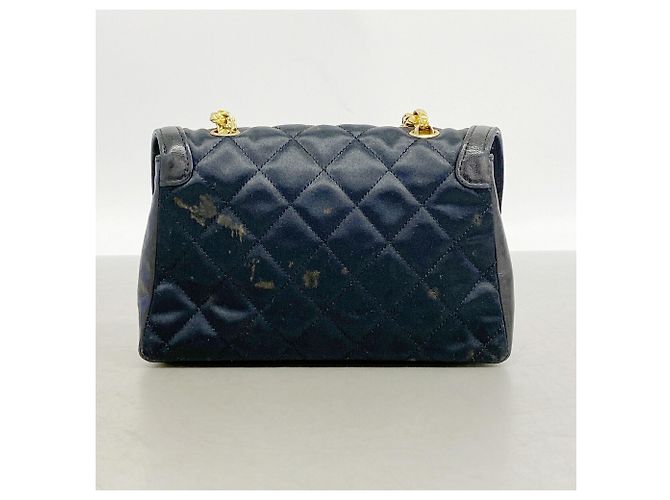 Bolsa de Ombro Chanel Matelassé com Corrente Preto - vista 10