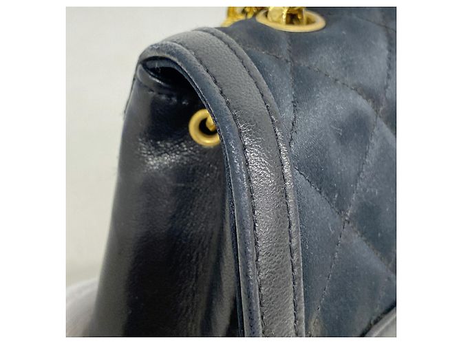 Bolsa de Ombro Chanel Matelassé com Corrente Preto - vista 8