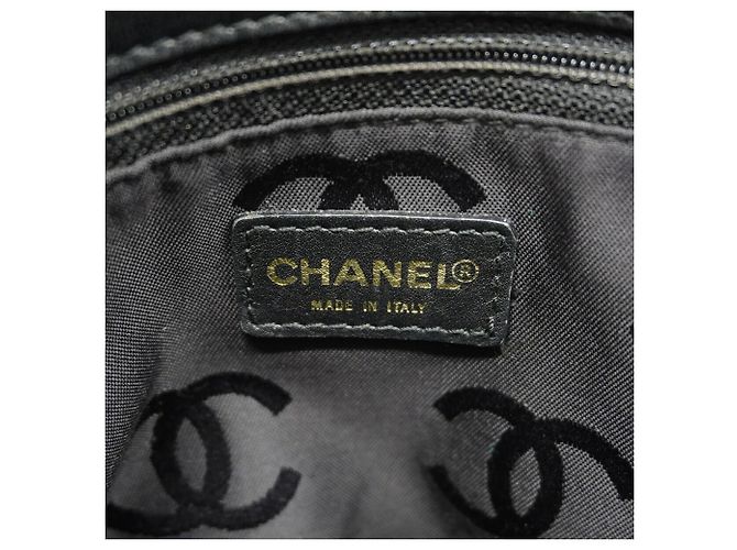 Saco Tote Chanel em couro Black Wild Stitch Preto - vista 5