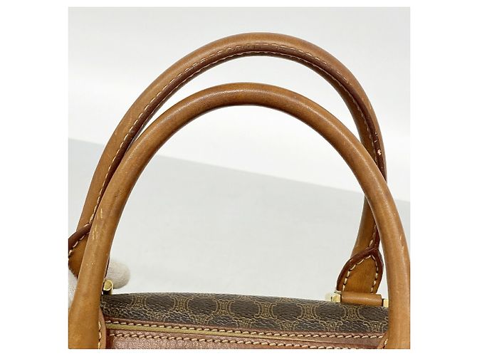 16 Céline Bolsa Celine Macadam Brown Marrom - vista 10