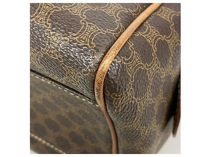 16 Céline Bolsa Celine Macadam Brown Marrom - vista 7