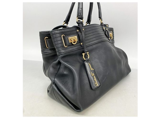 Borsa in pelle Gancini Salvatore Ferragamo - vista 2