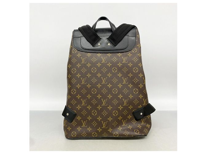 Mochila Louis Vuitton Monogram Macassar Parc Marrom - vista 12