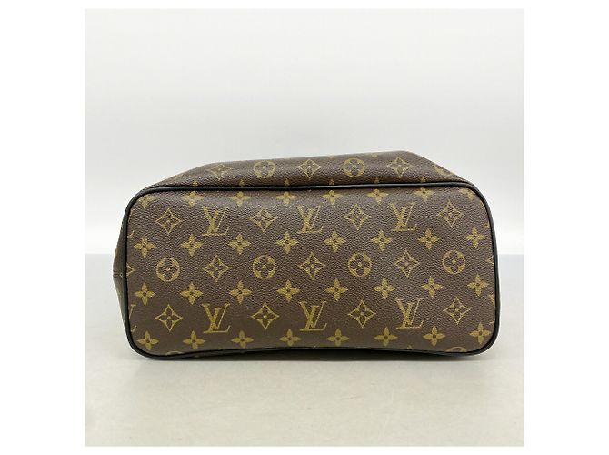 Mochila Louis Vuitton Monogram Macassar Parc Marrom - vista 3