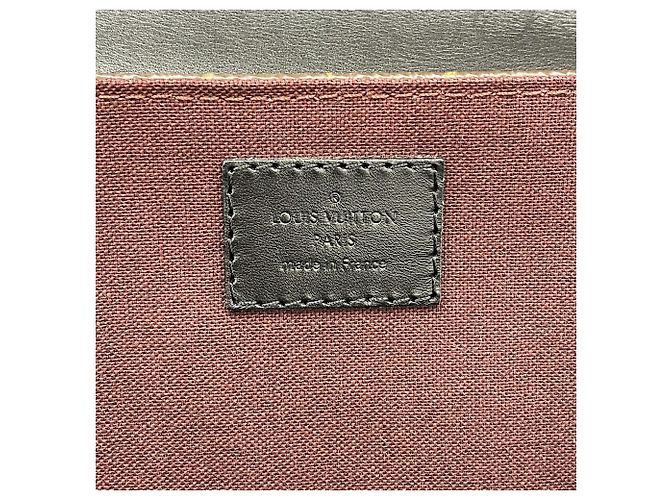 Mochila Louis Vuitton Monogram Macassar Parc Marrom - vista 5