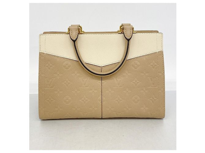 Louis Vuitton Monogram Empreinte Three PM Handbag Beige - view 10