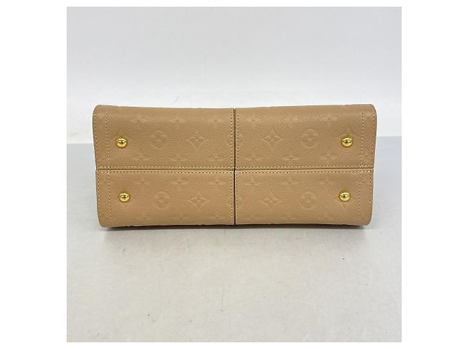 Louis Vuitton Monogram Empreinte Three PM Handbag Beige - view 3