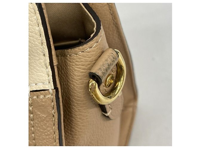 Louis Vuitton Monogram Empreinte Three PM Handbag Beige - view 8