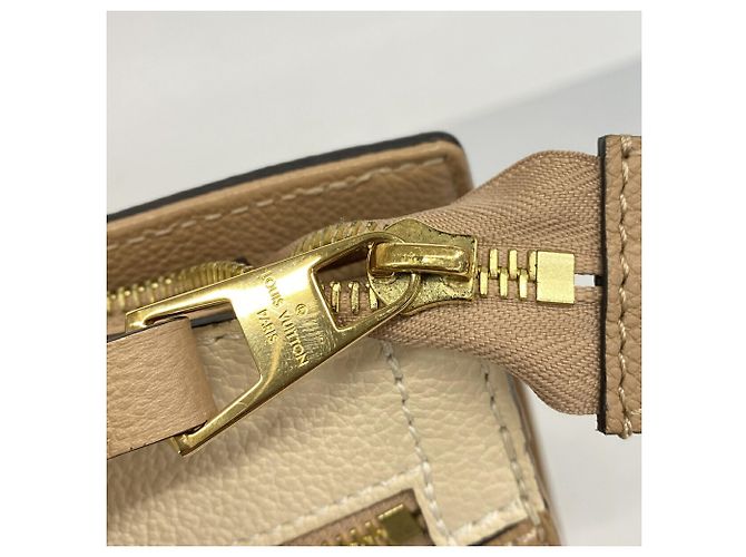 Louis Vuitton Monogram Empreinte Three PM Handbag Beige - view 9