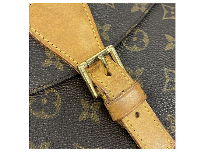 Louis Vuitton Monogram Jeune Fille GM Schultertasche Braun - Ansicht 8