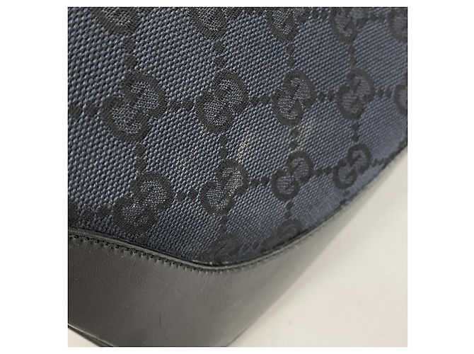 Gucci GG Canvas Jackie Schultertasche Schwarz - Ansicht 12