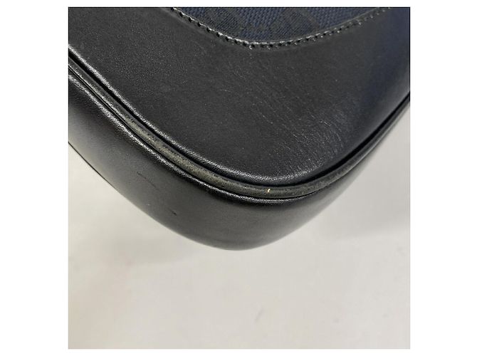 Gucci GG Canvas Jackie Schultertasche Schwarz - Ansicht 8