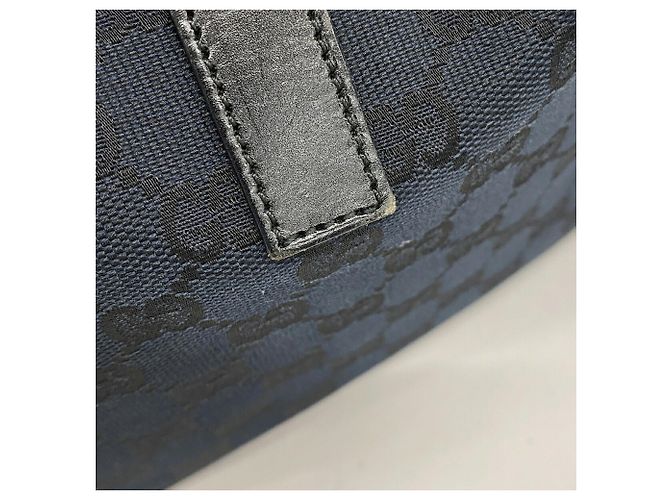 Gucci GG Canvas Jackie Schultertasche Schwarz - Ansicht 9
